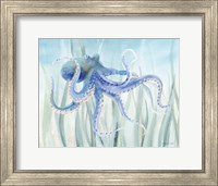 Framed Undersea Octopus Seaweed