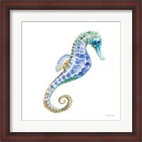 Framed Undersea Seahorse