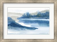 Framed Blue Fog I