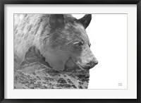 Framed Mountain Bear