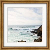 Framed Waves Of The Sea