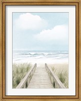 Framed Wooden Path To The Beach
