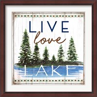 Framed Live, Love, Lake