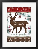 Welcome Framed Print