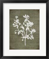 Rustic Hearth II Framed Print