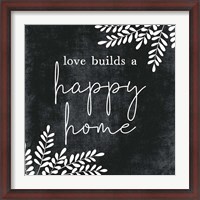 Framed Happy Home