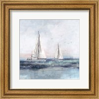 Framed Blue Sailing II
