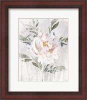 Framed Abstract Peony