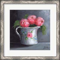 Framed Peonies