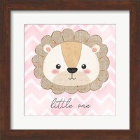 Framed Little One Lion