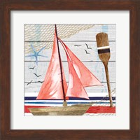 Framed Sailboat