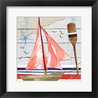 Framed Sailboat