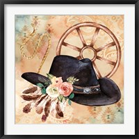Framed Cowboy Hat