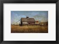 Framed Old Hay Barn