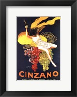 Framed Cinzano Brut