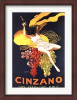 Framed Cinzano Brut
