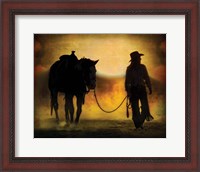 Framed AZ Cowgirl