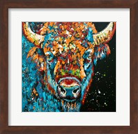 Framed Bison