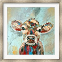 Framed Jersey Cow