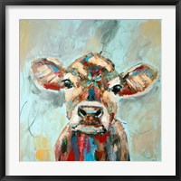 Framed Jersey Cow
