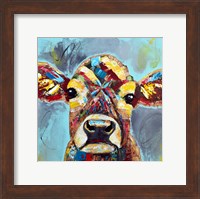 Framed Carabelle the Cow