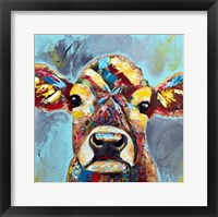 Framed Carabelle the Cow