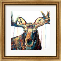 Framed Moose Drip