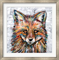 Framed Fox of Many Colors