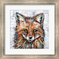 Framed Fox of Many Colors