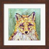 Framed Dandelion Fox