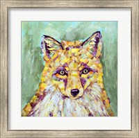 Framed Dandelion Fox