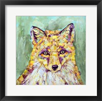 Framed Dandelion Fox