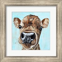 Framed Lucy the Cow
