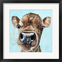 Framed Lucy the Cow