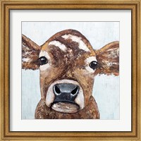 Framed Pearl the Cow