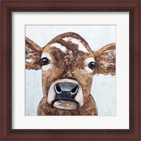 Framed Pearl the Cow