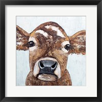 Framed Pearl the Cow