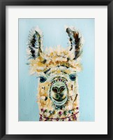 Framed Candy Llama