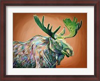 Framed Moose No. 2