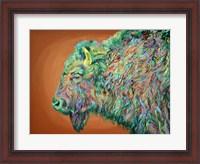 Framed Bison No. 2
