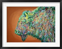 Framed Bison No. 2