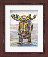 Framed Water Moose