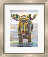 Framed Water Moose