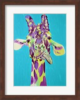 Framed Dopey Giraffe