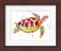 Framed Sea Turtle