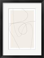 Lines at Play IV Framed Print