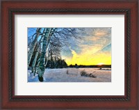 Framed End of a Winter Day