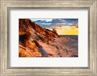 Framed Sunset on the Dunes