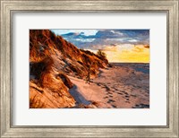 Framed Sunset on the Dunes