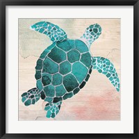 Framed Sea Turtle